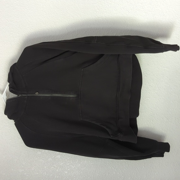 Lululemon Scuba Half Zip Hoodie Size M/L Black - Picture 1 of 8